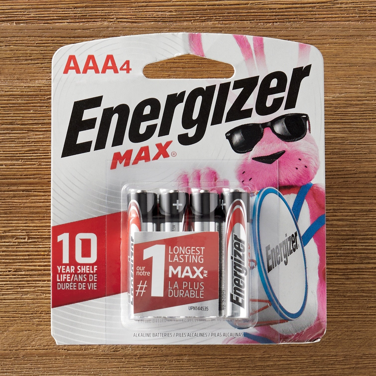 Energizer 4-Pack AAA Household Batteries