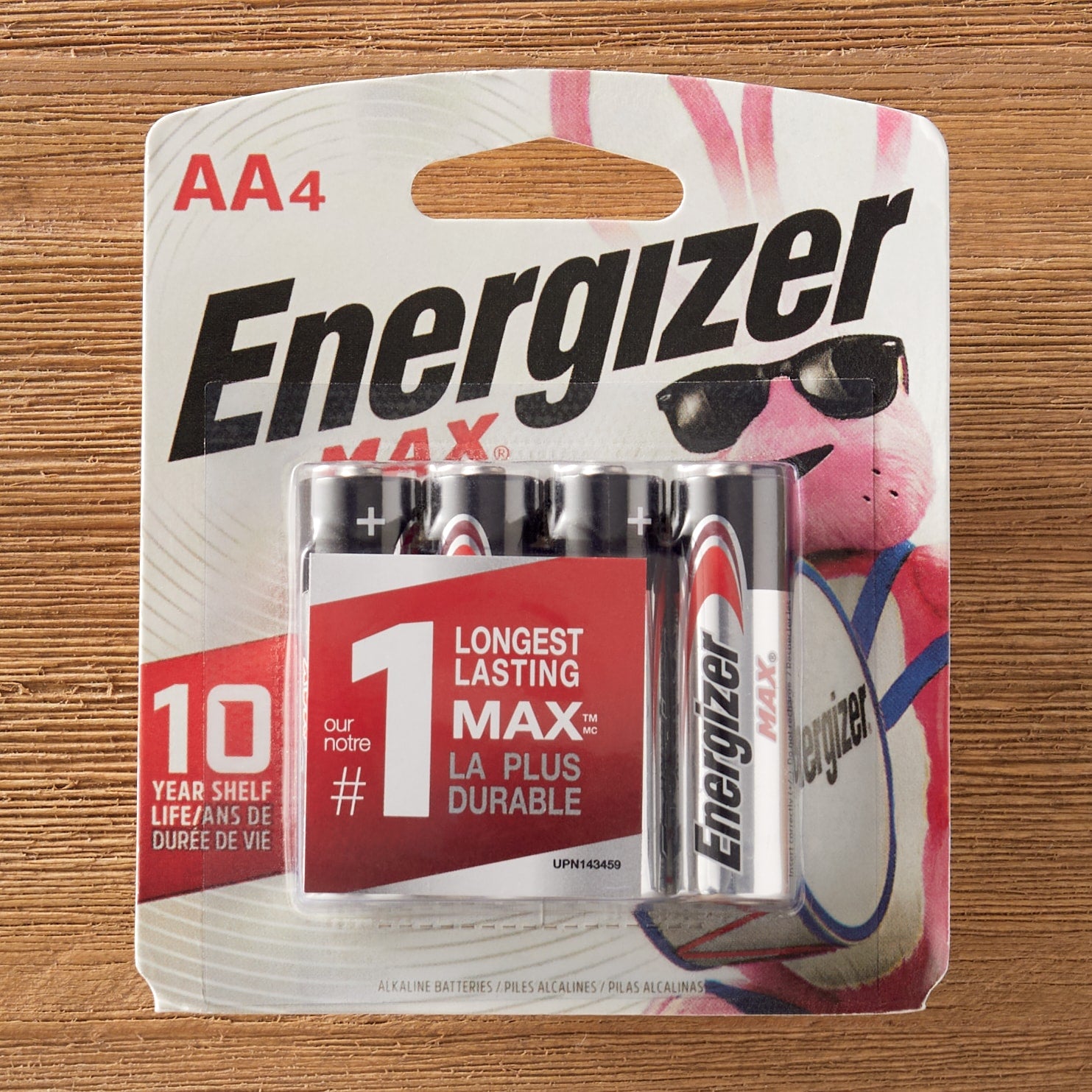 Energizer 4-Pack AA Max Alkaline Batteries