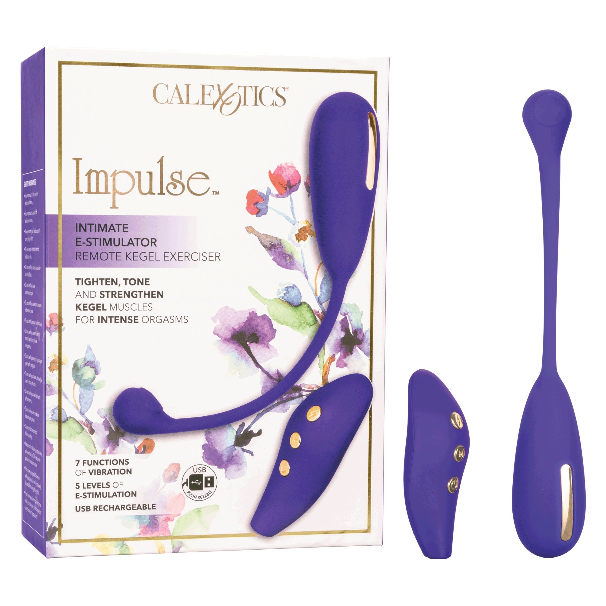 Impulse Intimate E-Stimulator Remote Kegel Exerciser By Calextoics