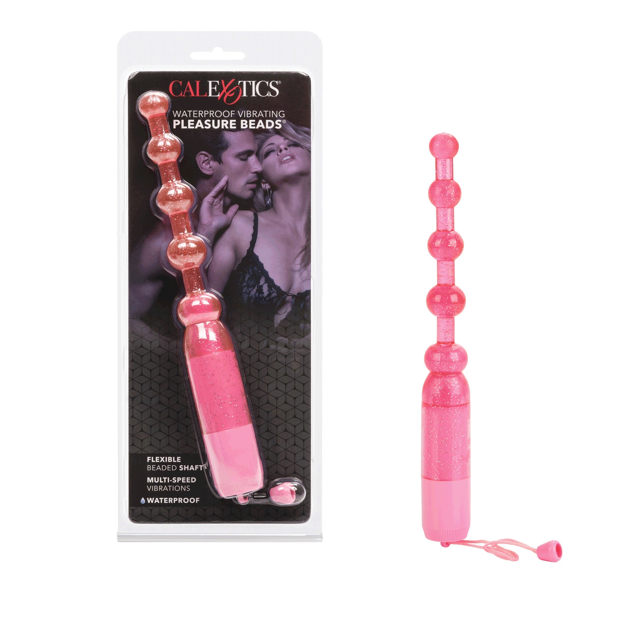 Waterproof Vibrating Pleasure Beads By Calexotics