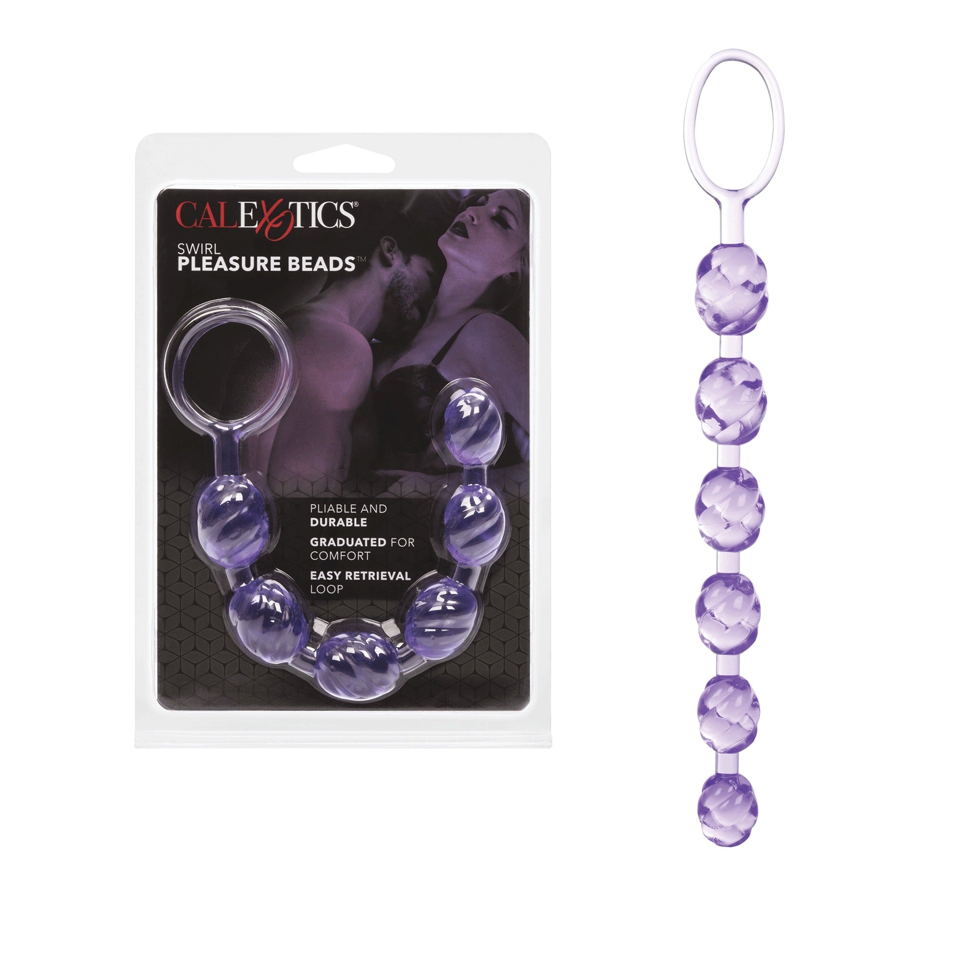 Swirl Pleasure Beads by Calexotics