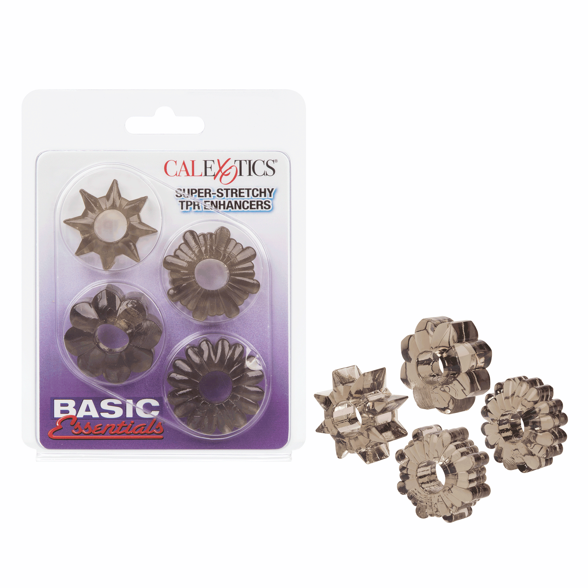 4-Pack Super Stretchy Erection Enhancers