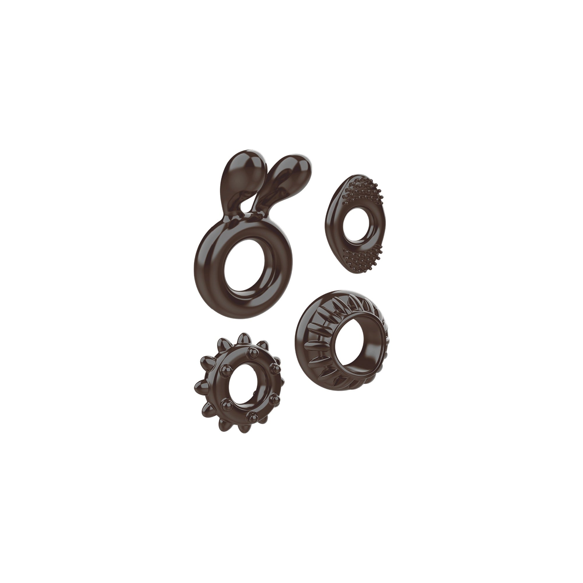 Ring My Bell: 4 Cock Ring Set By Zero Tolerance