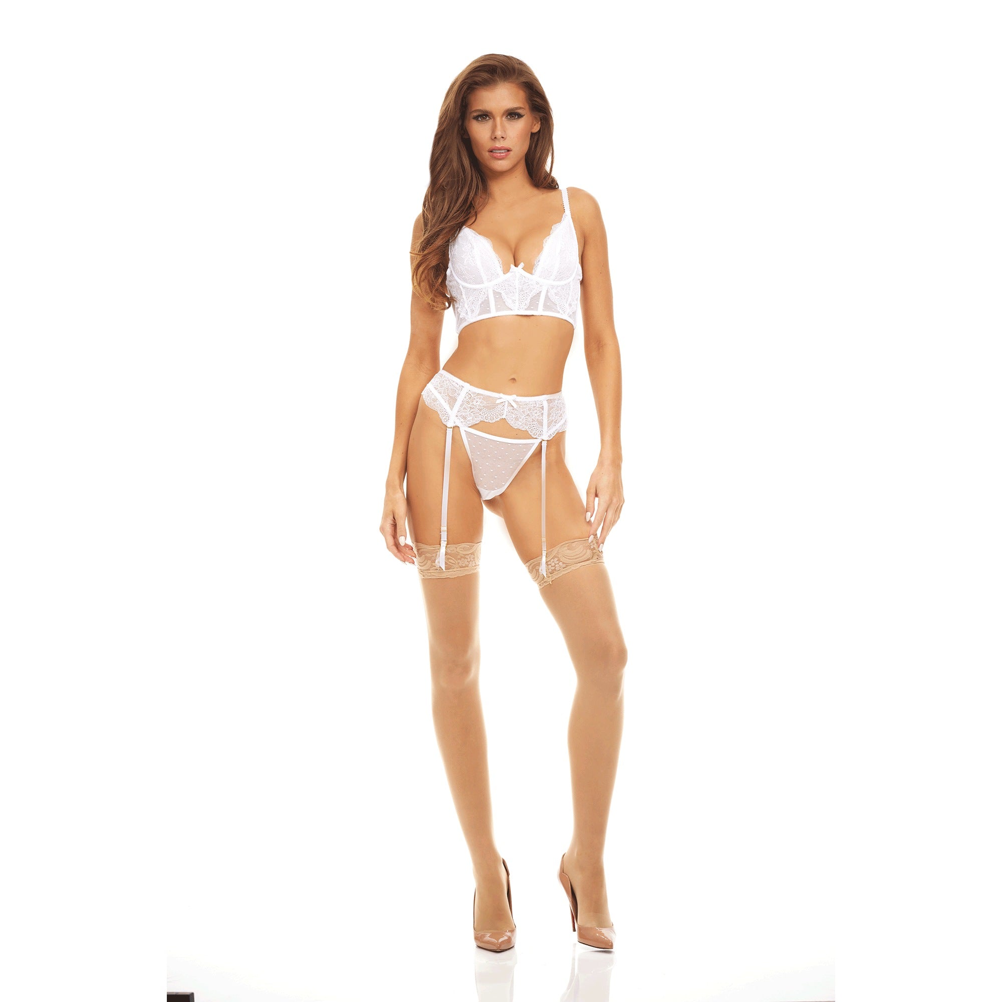 2-Piece Short Corset Set By Rene Rofe
