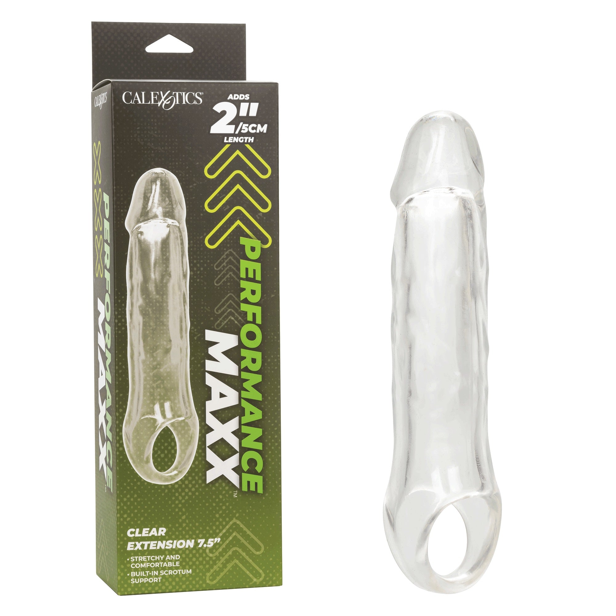Performance Maxx Clear Extension 7.5â€ by Calexotics