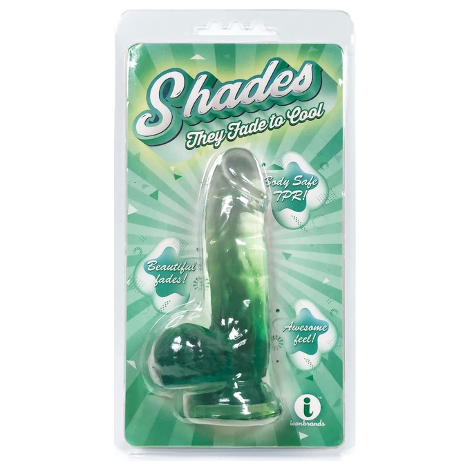 Shades Gradient 6" Dildo, , large