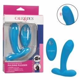 Silicone Remote Pulsing Pleaser, , large