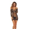 Room Service Halter Net Dress Set by Rene Rofe, , large