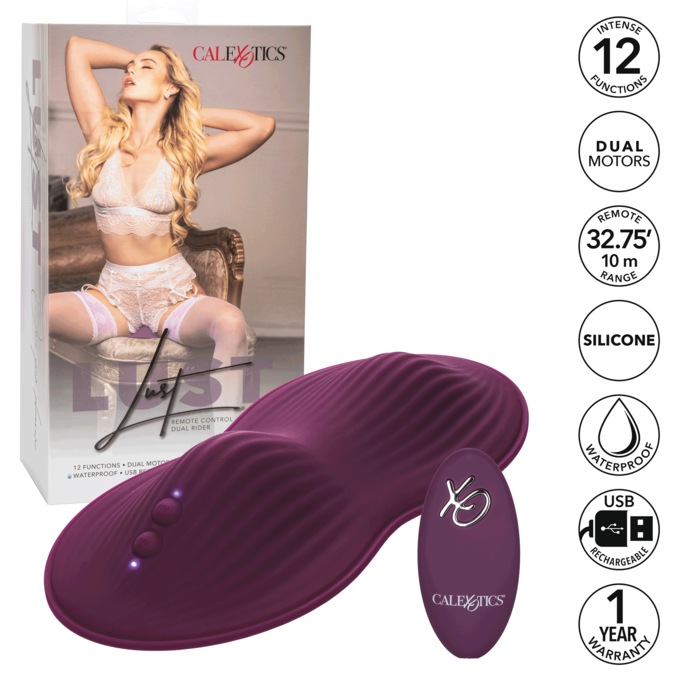 Lust Remote Control Dual Rider By Calexotics, , large