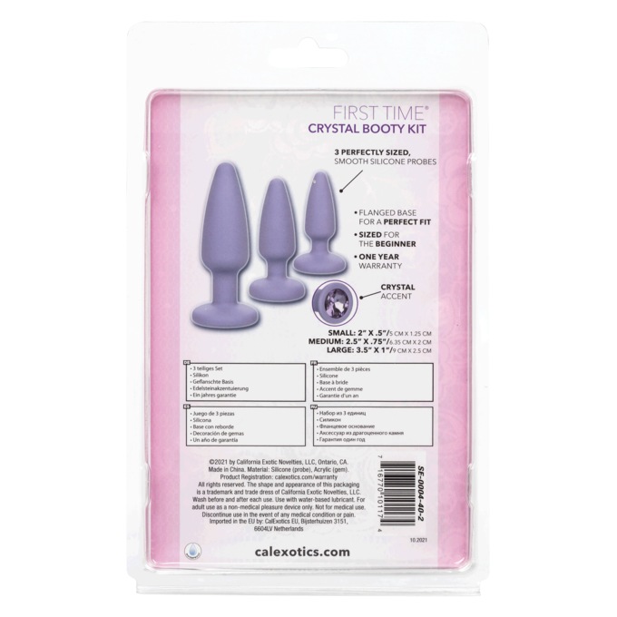 First Time Crystal Booty Kit by Calexotics, , large