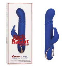Jack Rabbit Signature Heated Silicone Thrusting G Rabbit By Calexotics, , large