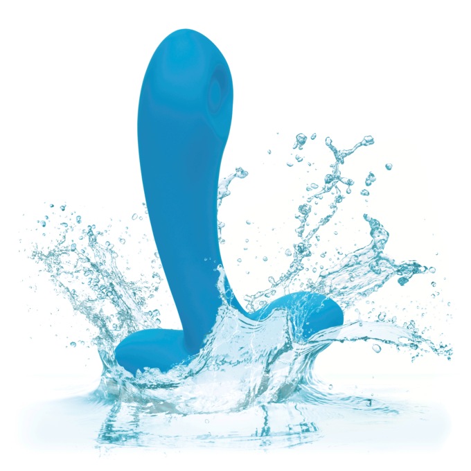Silicone Remote Pulsing Pleaser, , large