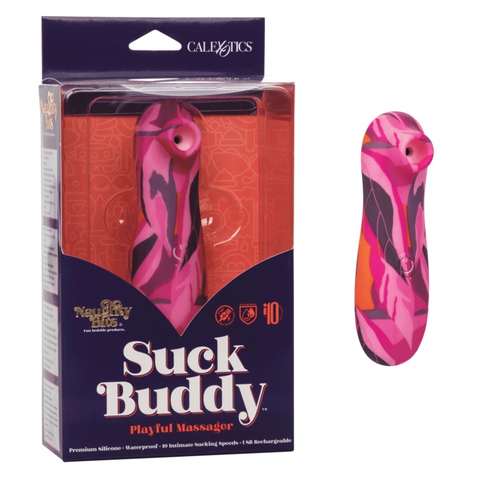 Naughty Bits Suck Buddy Playful Massager, , large