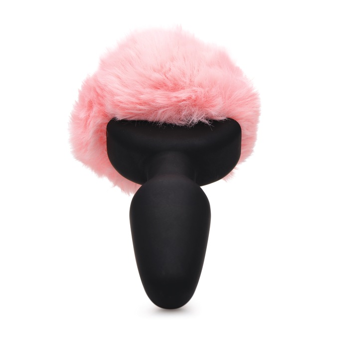 Tailz Vibrating Bunny Tail Anal Plug, , large