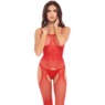 All Heart Crotchless Bodystocking By Rene Rofe, , large