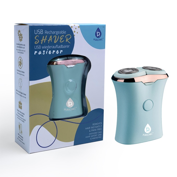 Pursonic Rechargeable USB Shaver, , large