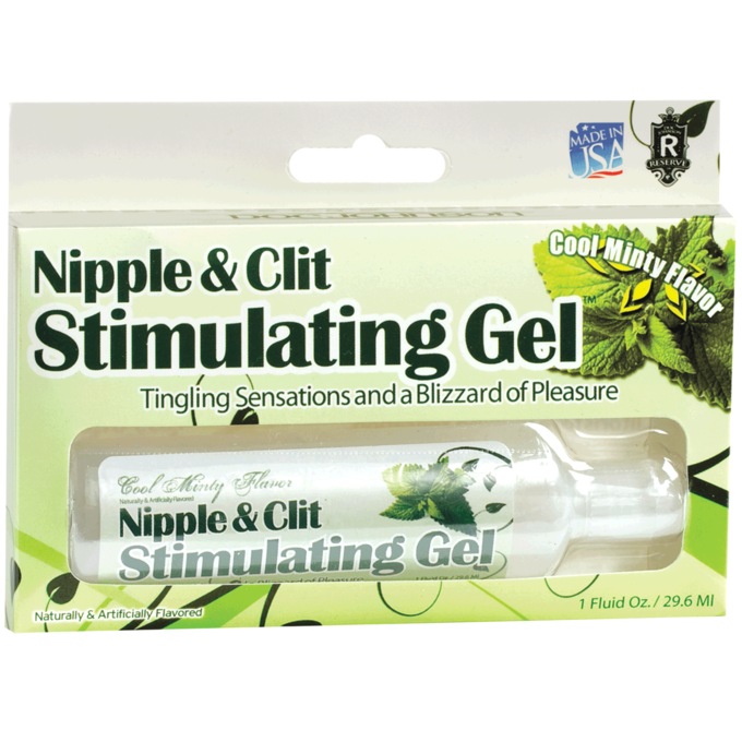 Nipple And Clit Stimulating Gel Tingling Mint 1oz, , large