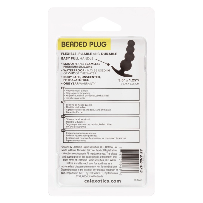 Boundless Beaded Plug by Calexotics, , large