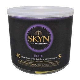 Lifestyles Skyn Elite 40 Condoms Bowl, , large