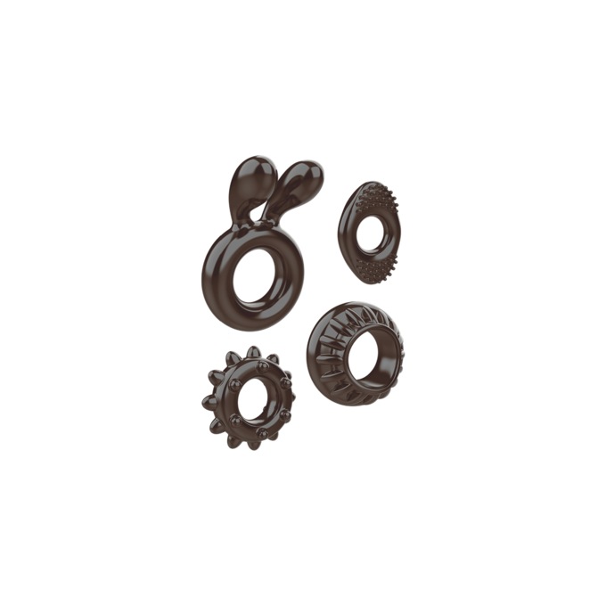 Ring My Bell: 4 Cock Ring Set By Zero Tolerance, , large