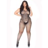 Plus-Size Crystal Fishnet Bodystocking By Leg Avenue, , large