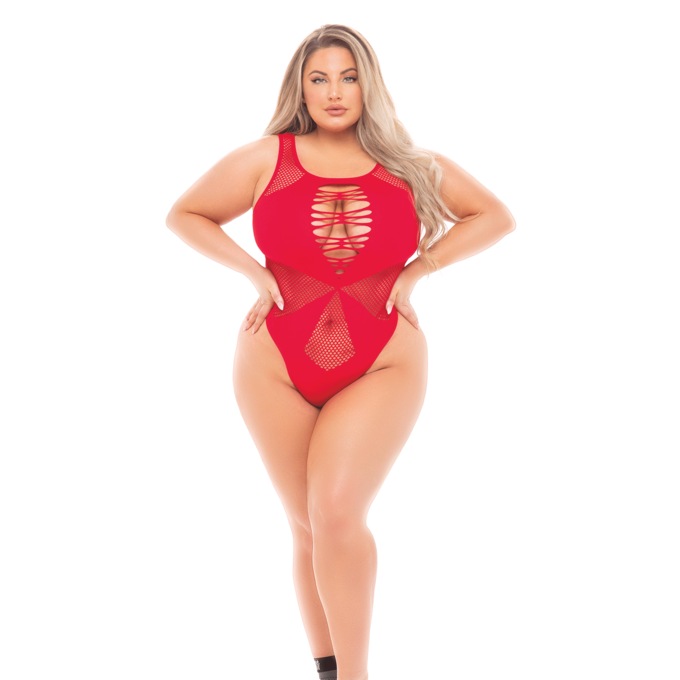 Plus-Size Duchess Bodysuit By Rene Rofe, , large