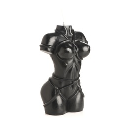 Master Series Bound Goddess Drip Candle&mdash;Black, , large