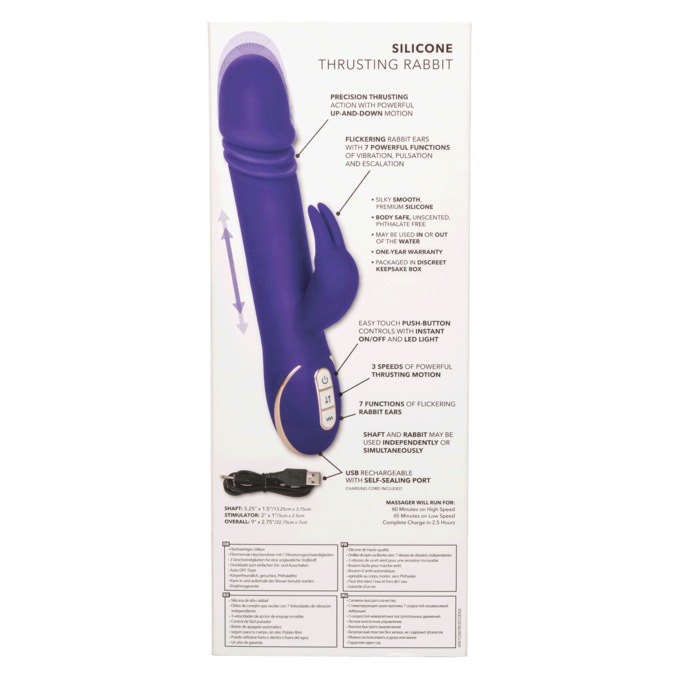 Jack Rabbit Signature Silicone Thrusting Rabbit By Calexotics, , large