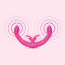 Together Toy Silicone Rechargeable Echo Function Vibrator for Couples, , large