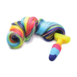Tailz Unicorn Tail Anal Plug, , large