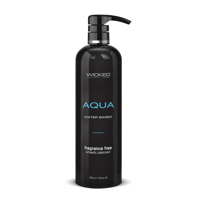 Wicked Aqua Water-Based Lubricant Fragrance-Free, , large