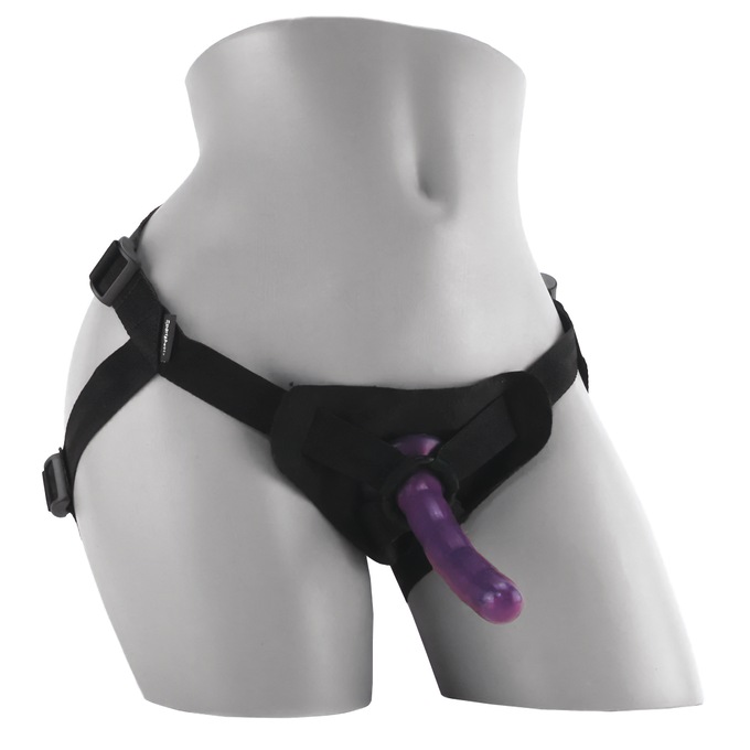 Sportsheets New Cummers Strap-On Harness Kit with Slim Dildo, , large