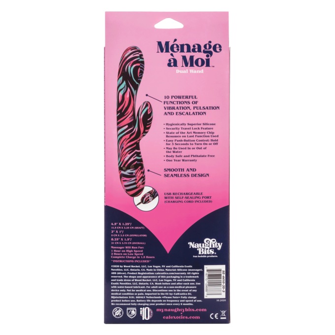 Naughty Bits Menage a Moi Dual Want, , large