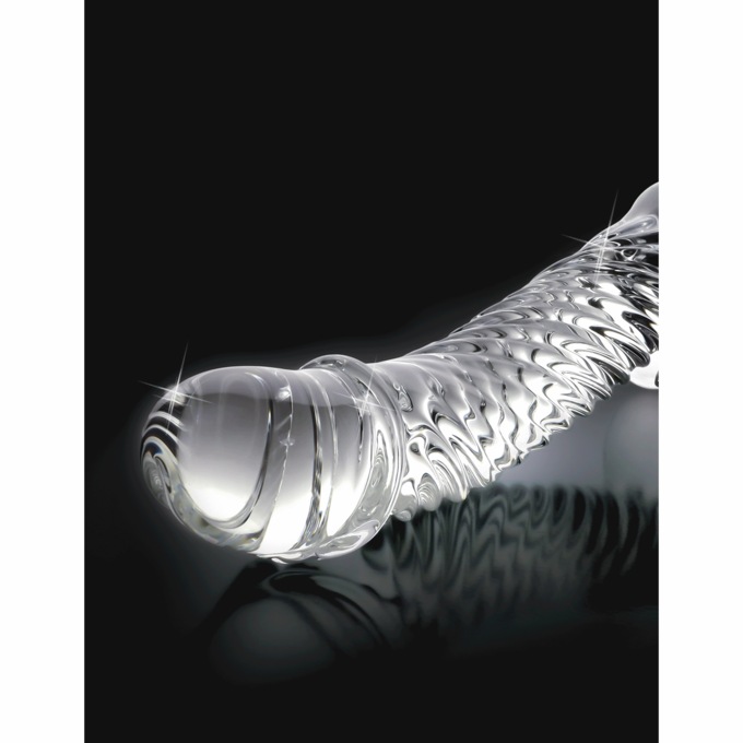 Icicles No. 61 Textured 5" G-Spot Dildo, , large