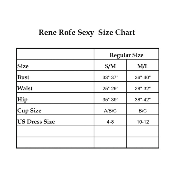 Love Story Lace Crotchless Thong by Rene Rofe, , large