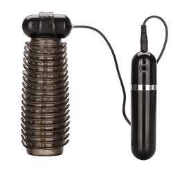 10-Function Vibrating Male Stroker, , large