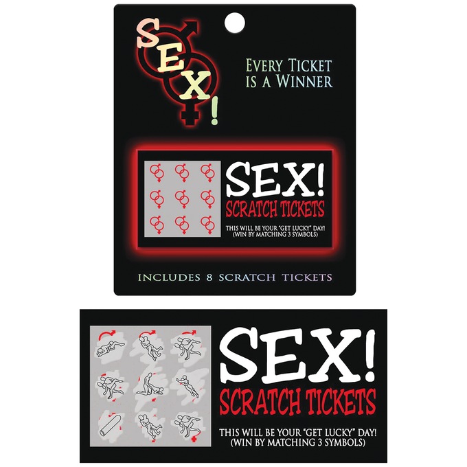 Sex! Scratch Tickets (8 per pack), , large