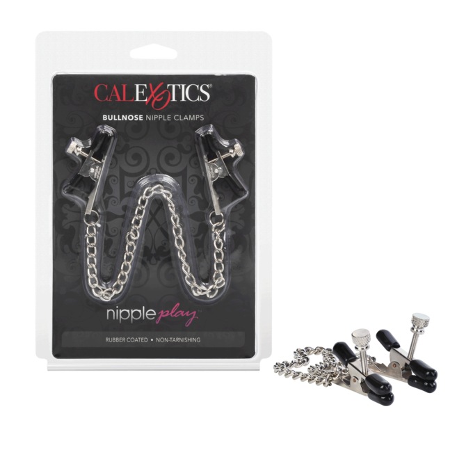 Nipple Play Bull Nose Nipple Clamps by Calexotics, , large