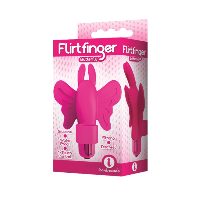 The 9s Flirt Finger Silicone Butterfly, , large