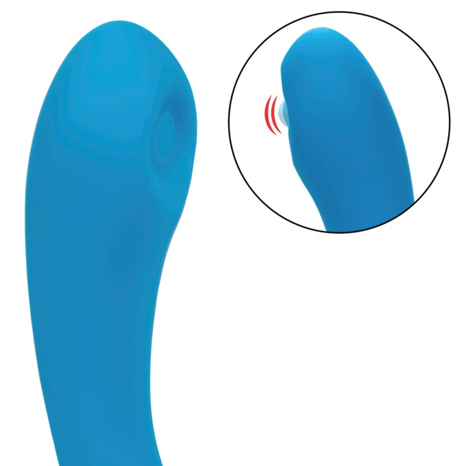 Silicone Remote Pulsing Pleaser, , large