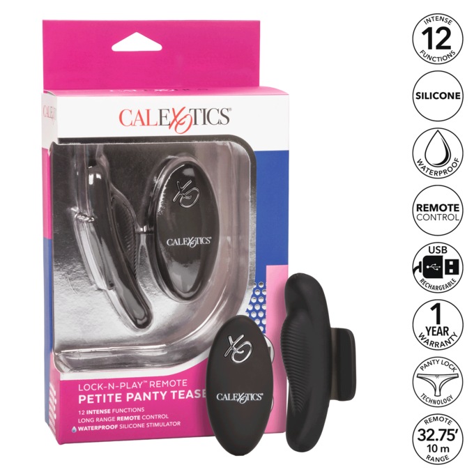 Lock-N-Play Remote Panty Teaser By Calexotics, , large