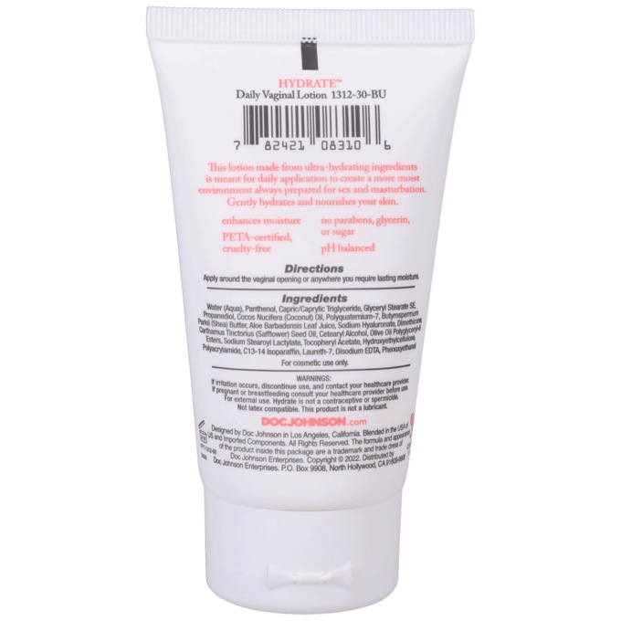 Intimate Enhancements Hydrate Daily Vaginal Lotion, , large