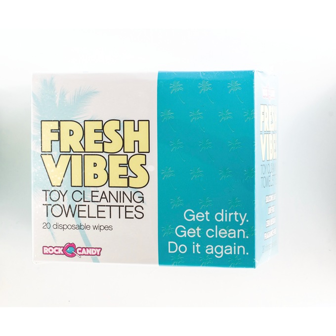 Rock Candy 20-ct. Fresh Vibes Toy Cleaning Wipes, , large