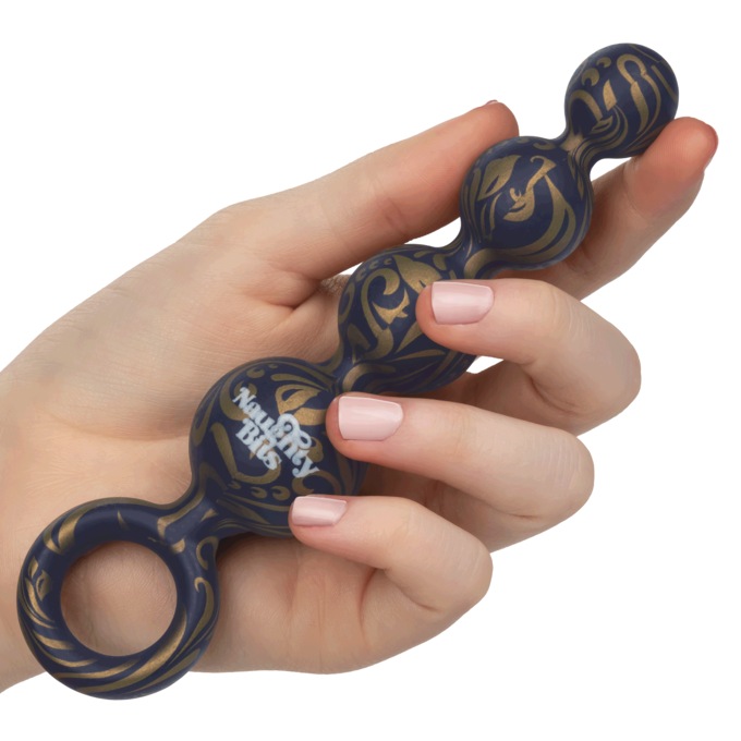 Naughty Bits Butt Balls Silicone Booty Beads by Calexotics, , large