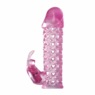 Fantasy X-Tensions 6.25" Vibrating Couples Cock Cage, , large