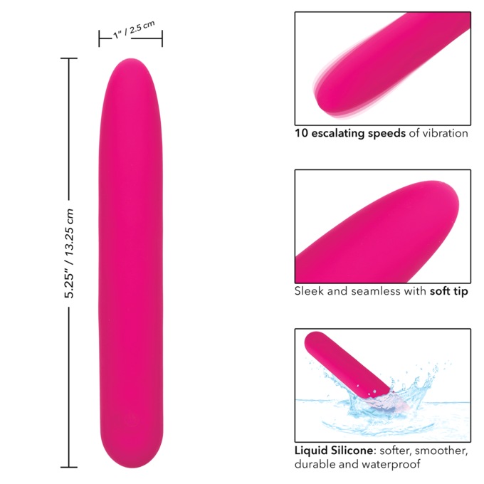 Bliss Liquid Silicone Vibe By Calexotics, , large