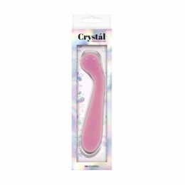 Crystal Premium Glass G Spot Wand 5.7&rdquo; Dildo, , large