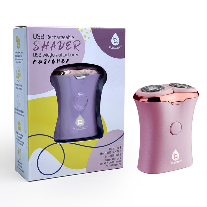 Pursonic Rechargeable USB Shaver, , large