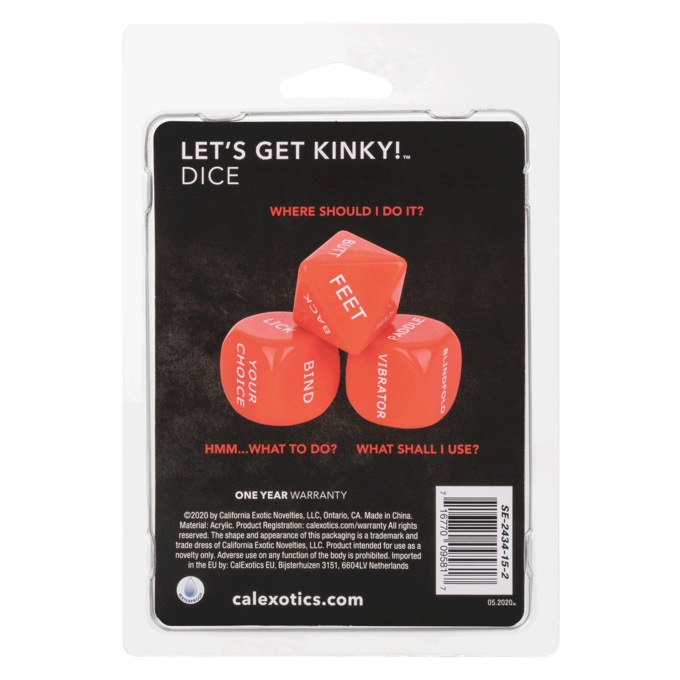 Let’s Get Kinky Dice, , large