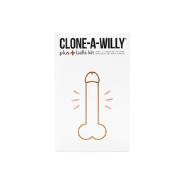 Clone-A-Willy Silicone Dildo Molding Plus Balls Kit with Bullet Vibrator and Remote Control, , large